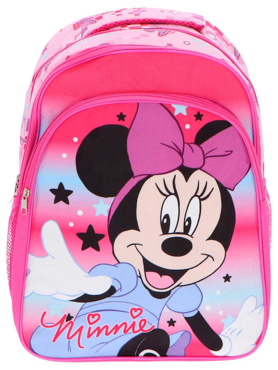 Difuzed Minnie School Bag Backpack Elementary, Elementary in Fuchsia color