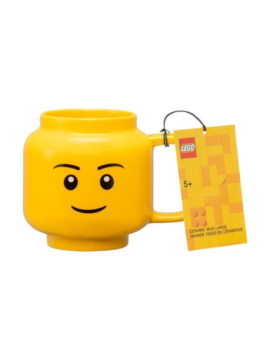 Lego Tasse Keramik Gelb 530ml 1Stück