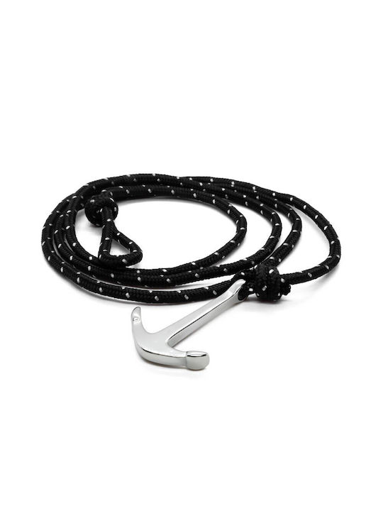 Piercing.gr Herren Armband mit Design Verankerung aus Stahl