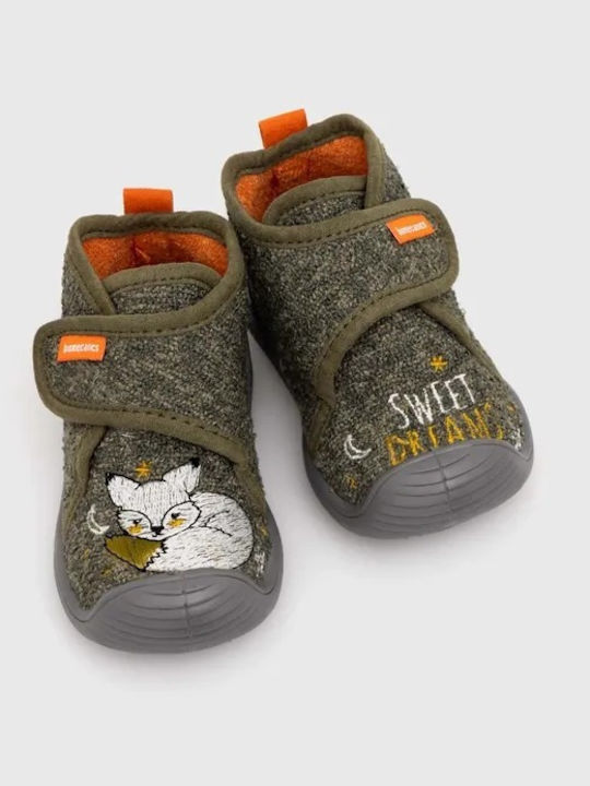 Kids Slippers Boots Khaki Sweet Dreams