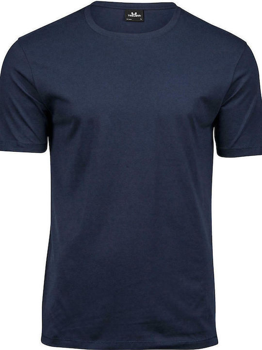 Tee Jays Luxury Tee Men's Short Sleeve Promotional T-Shirt Navy Blue