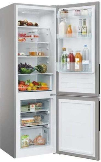 Candy Fridge-Freezer 260lt H176xW54.5xD55cm Inox CCT3L517ES