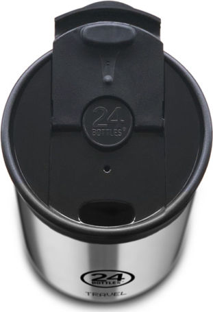 24Bottles Travel Tumbler Glass Thermos Stainless Steel BPA Free 600ml Deep Blue