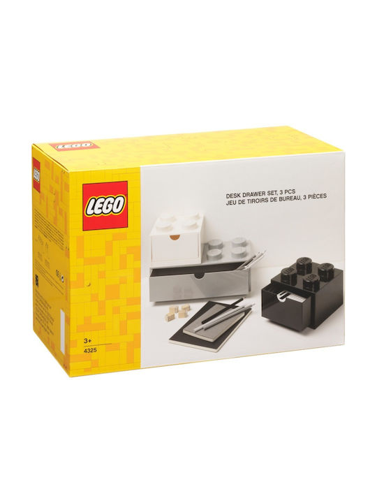 LEGO Children's Storage Box made of Plastic White 3pcs