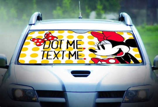 Colzani Вътрешна слънцезащита за предно стъкло на кола Colzani Minnie 130x70см.