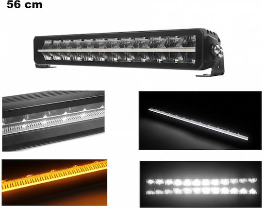 Piano Design LED 10 - 30V 102W 56cm mit Weiß Beleuchtung 1Stück