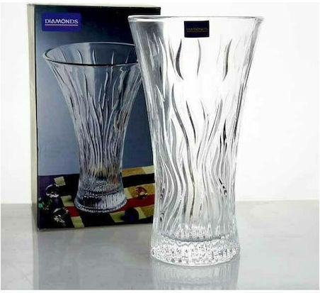 Homestyle Vase Glas Transparent Y25cm