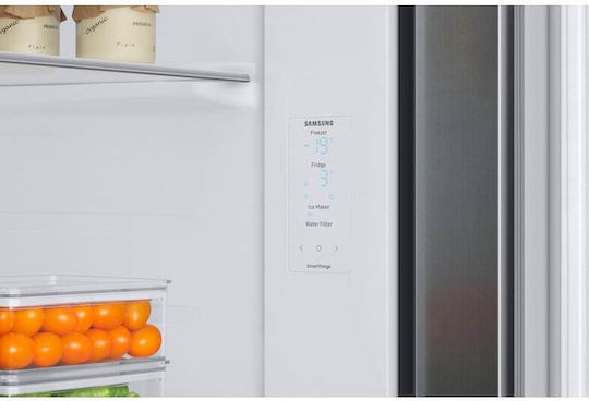 Samsung Side-by-Side Kühlschrank 634Es Total NoFrost H178xB91.2xT71.6cm. Inox RS68CG885DS9EF