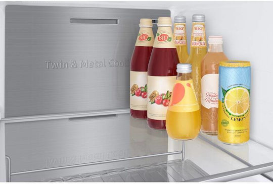 Samsung Side-by-Side Kühlschrank 634Es Total NoFrost H178xB91.2xT71.6cm. Inox RS68CG885DS9EF