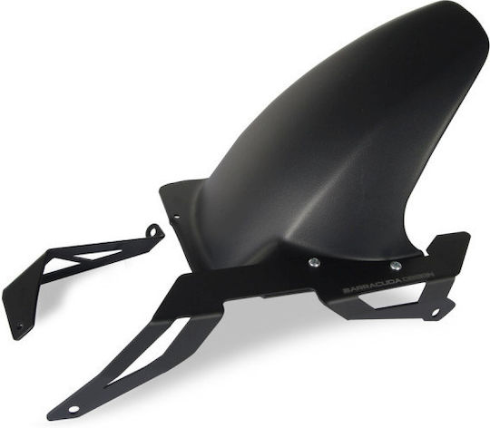 Barracuda Back Motorcycle Rear Wheel Fender for Honda Forza 750 Black 1pcs