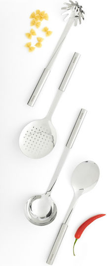 Brabantia Metallic Cooking Utensil Set Silver 4pcs
