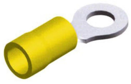 Autonics Insulated Ring Terminal Yellow 2pcs 01.036.0471