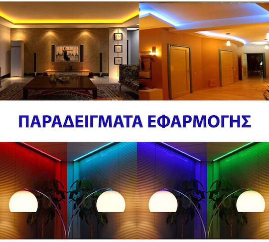 Adeleq LED Strip 24V Warm White Light 5m Type SMD2835