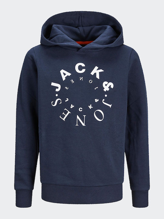 Jack & Jones Kids Sweatshirt with Hood Navy Blue