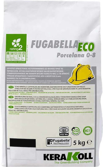 Kerakoll Fugabella Eco Porcelana 0-8mm Tile Joint Filler 45 Limestone 5kg