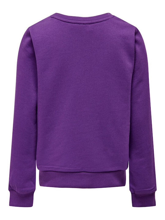 Kids Sweatshirt Purple
