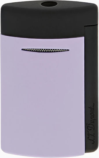S.T. Dupont New Minijet Αντιανεμικός Αναπτήρας Φλόγας Matt Black And Lilac