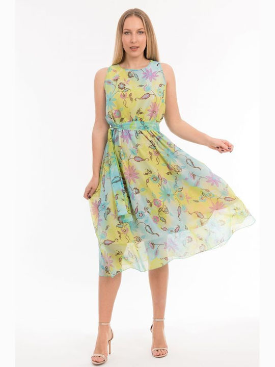 BelleFille Sommer Midi Abendkleid