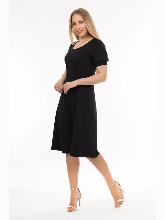 BelleFille Midi Rochie de Seară Negru