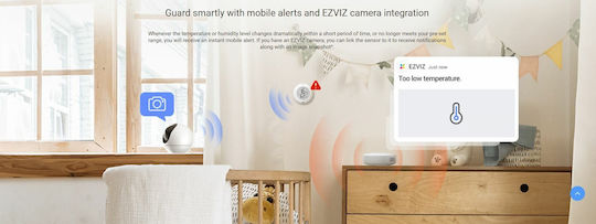 Hikvision Сензор Температура/влажност EZVIZ Temperature & Humidity 304800300 1бр