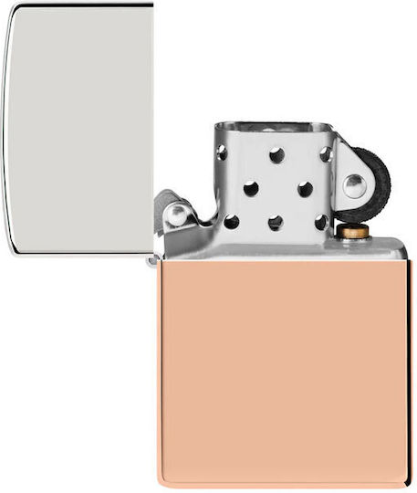 Zippo Bimetal Sammler Feuerzeug Flamme Sterling Silber Deckel