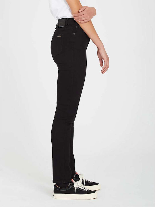 Vitabilly Jeans Γυναικείο Jean Παντελόνι Μαύρο