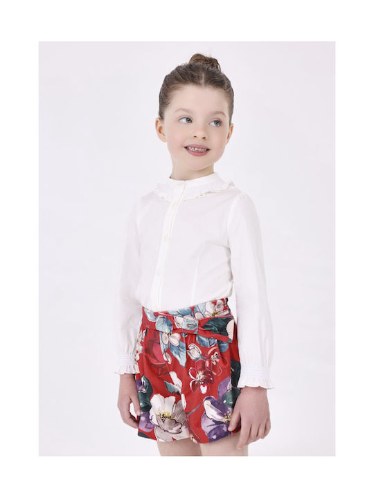 Mayoral Kids Shorts/Bermuda Fabric Red