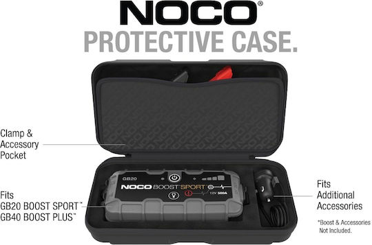 Noco Car Battery Jump Starter Carrying Case Compatible with GB20 / GB30 / GB40