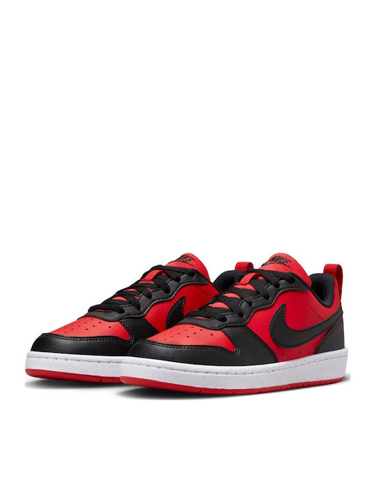 Court Borough Low Recraft Kids Sneakers Red / Black / White