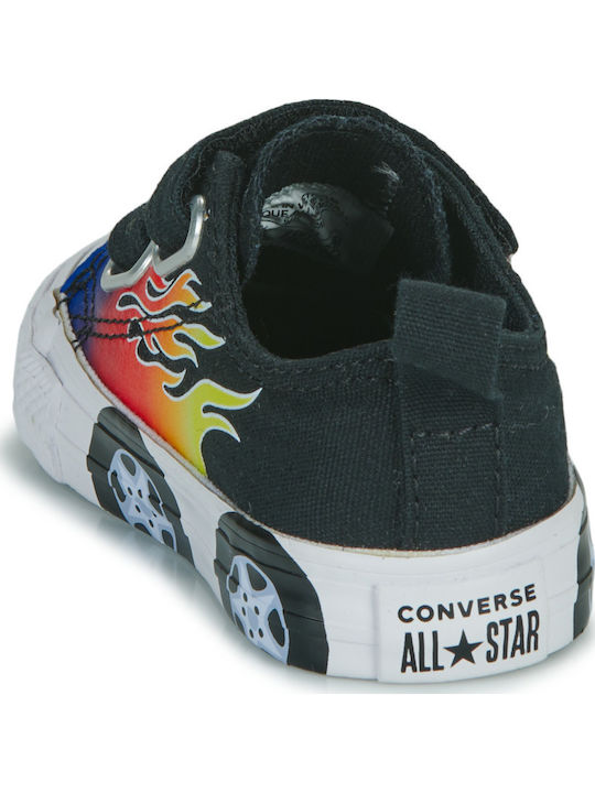 Chuck Taylor All Star CHUCK TAYLOR ALL STAR Încălțăminte sport Joasa pentru copii cu scai Negre
