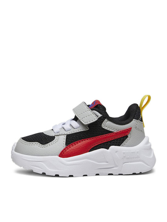 Trinity Lite Kinder Sneakers mit Klettverschluss Gray