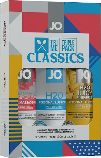 System Jo Tri-Me Triple Packs Classic Lubrifiant 90ml