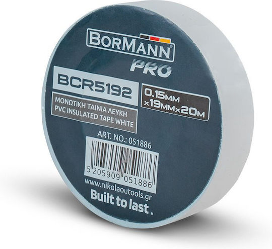 Bormann Isolierband BCR5181-10 Weiß