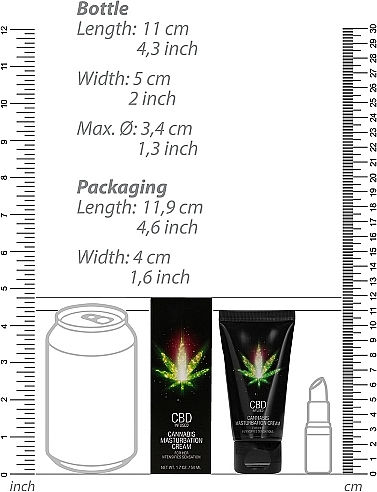 Shots CBD Cannabis Masturbation Cream for Her 50ml