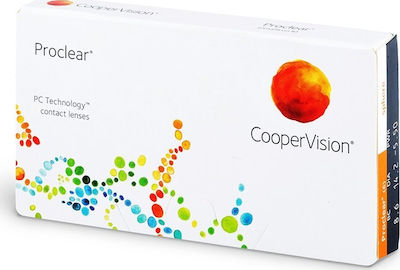 Cooper Vision Proclear 3 Monthly Contact Lenses Hydrogel