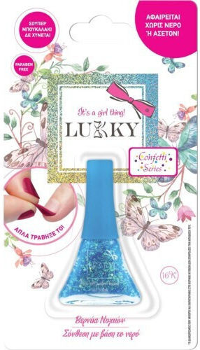 Lukky Cosmetics Toys Confetti Series Children's Nail Polish (Various Designs) 1pc