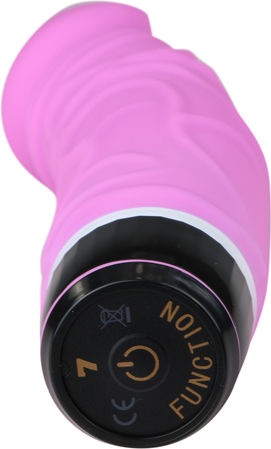 Seven Creations Silicone Classic Patriot Realistic Vibrator Realistisch Vibrator 19cm Pink