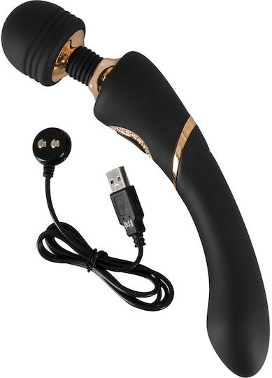 Bodywand Cleopatra Δονητής Μασάζ Wand Massager 24.2cm Black