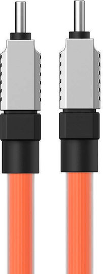 Baseus USB 2.0 Cable USB-C male - USB-C male 100W Orange 2m (CAKW000307)