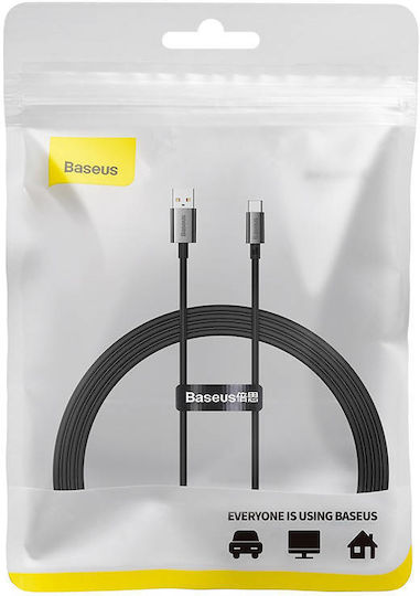 Baseus Superior USB 2.0 Cable USB-C Male - USB-A 100W PD Black 1.5m P10320102114-01