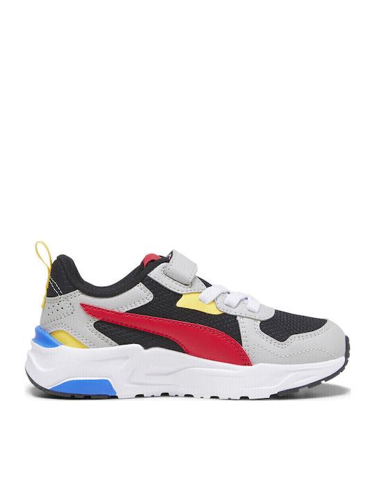 Trinity Lite AC+ PS Kids Sneakers with Hoop & Loop Closure Multicolour