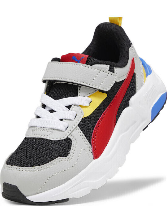 Trinity Lite AC+ PS Kids Sneakers with Hoop & Loop Closure Multicolour