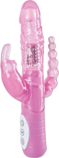 You2Toys 3x Motor 3x Lust Dublu Vibrator 22cm Roz