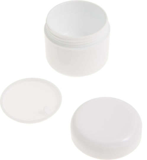 Βαζάκι Πλαστικό με Καπάκι 50ml (20τμχ)