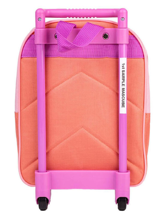 Cerda School Bag Trolley Elementary, Elementary in Pink color