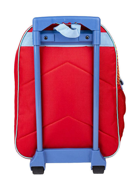 Cerda Spiderman Schulranzen Trolley Grundschule Rote mit Flaschenhalter