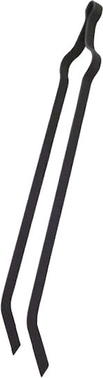 Biofan Tongs for Charcoal & Wood 64cm Fireplace Tongs Black