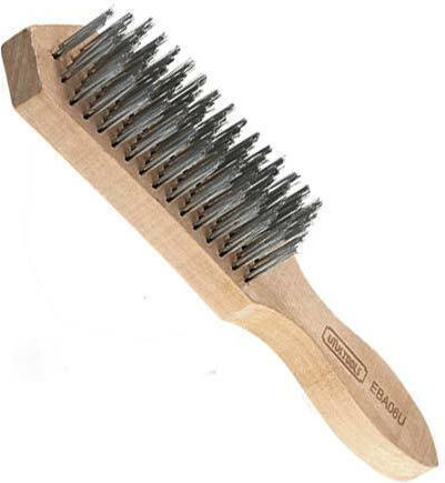 UYUS TOOLS EBA05U Βούρτσα Συρματόβουρτσα 5 Σειρών με Ξύλινη Λαβή