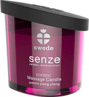 Swede Senze Herbal Aphrodisiac Massagekerze Ekstatisch mit Duftstoff Jasmine, Ylang Ylang 50ml