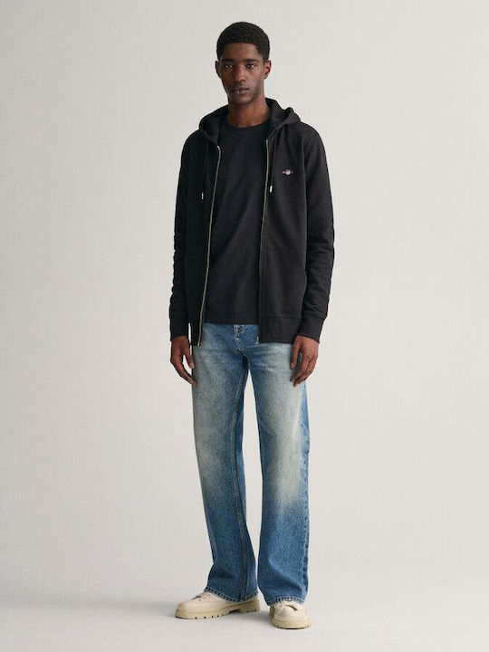 Cardigan With Hood Black